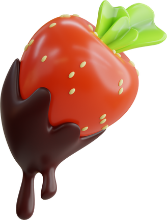 3d Strawberry